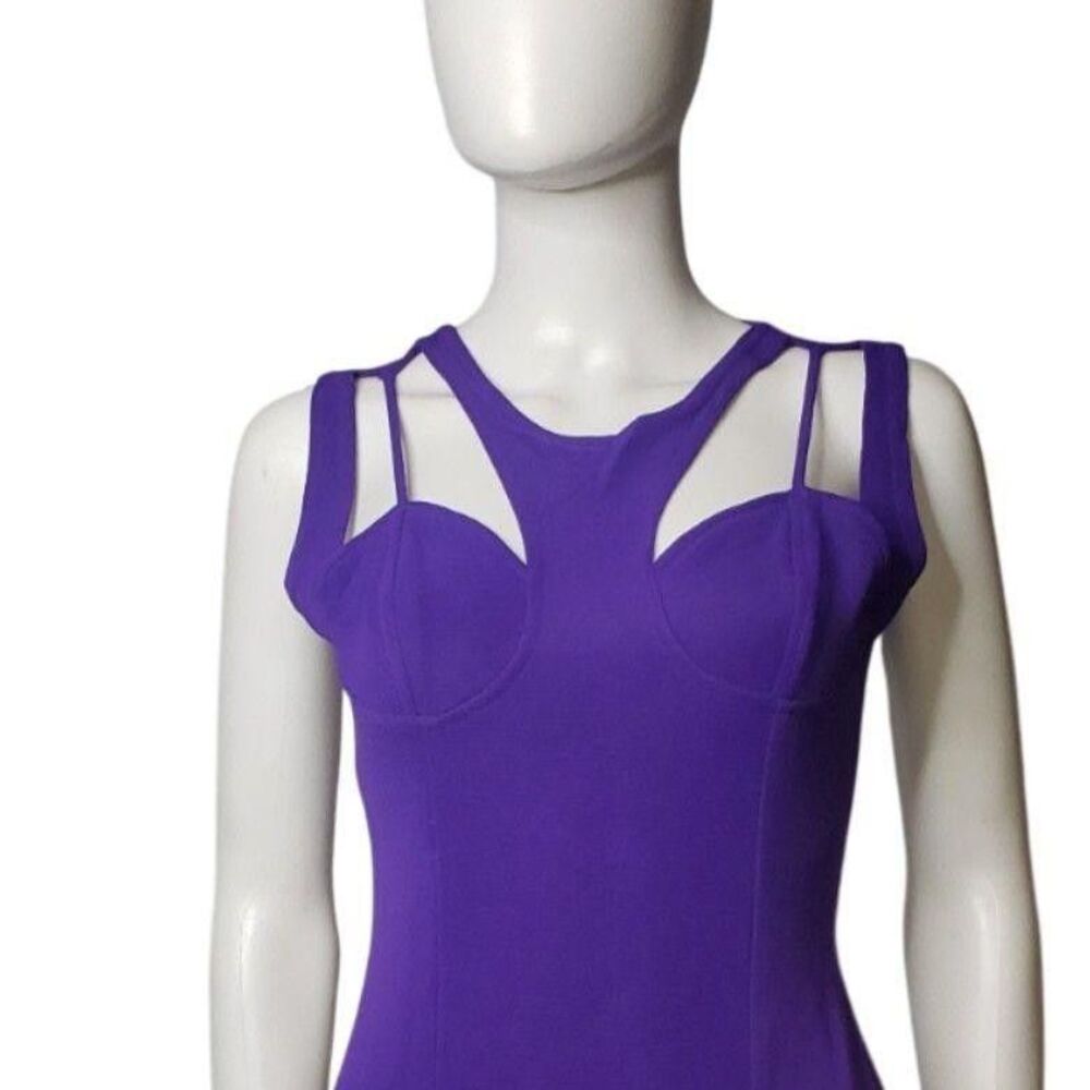 Pia Clothing Dress Womens Medium Cut Out Bodycon Sleeveless Party Sexy USA - Picture 2 of 8